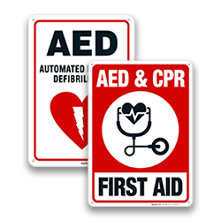 Image of AED Signs