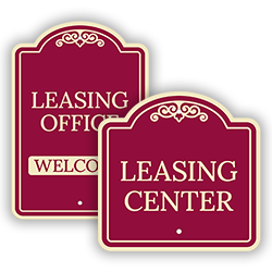 Image of Leasing Center Signs