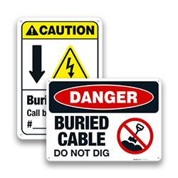 Buried Electrical & Fiber Optic Cables