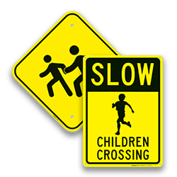 Image of Children Crossing Signs