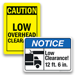 Image of Clearance Signs