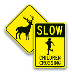 Crossings & Crosswalks Signs
