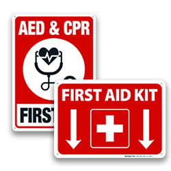 First Aid Signs