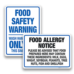 General Safety & Hygiene Signs