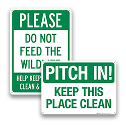 Image of Housekeeping Signs