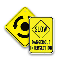 Intersection & Lane Signs