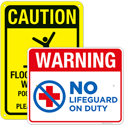 Pool Safety Signs