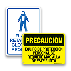 Image of Protective Clothing Signs