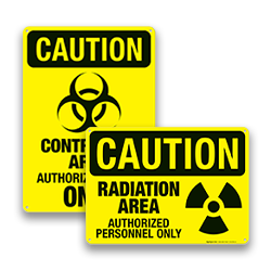 Image of Radiation Authorized Personnel Only