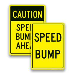 Speed Advisory Signs