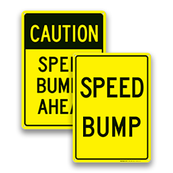 Image of Speed Advisory Signs