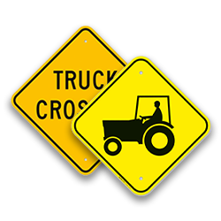 Image of Vehicular Crossing Warning Signs