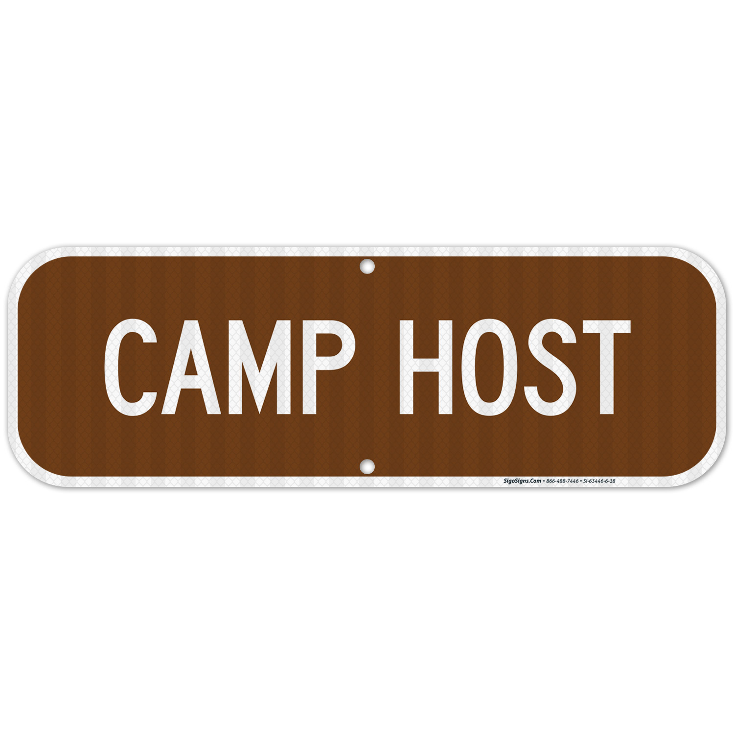 Camp Host Sign