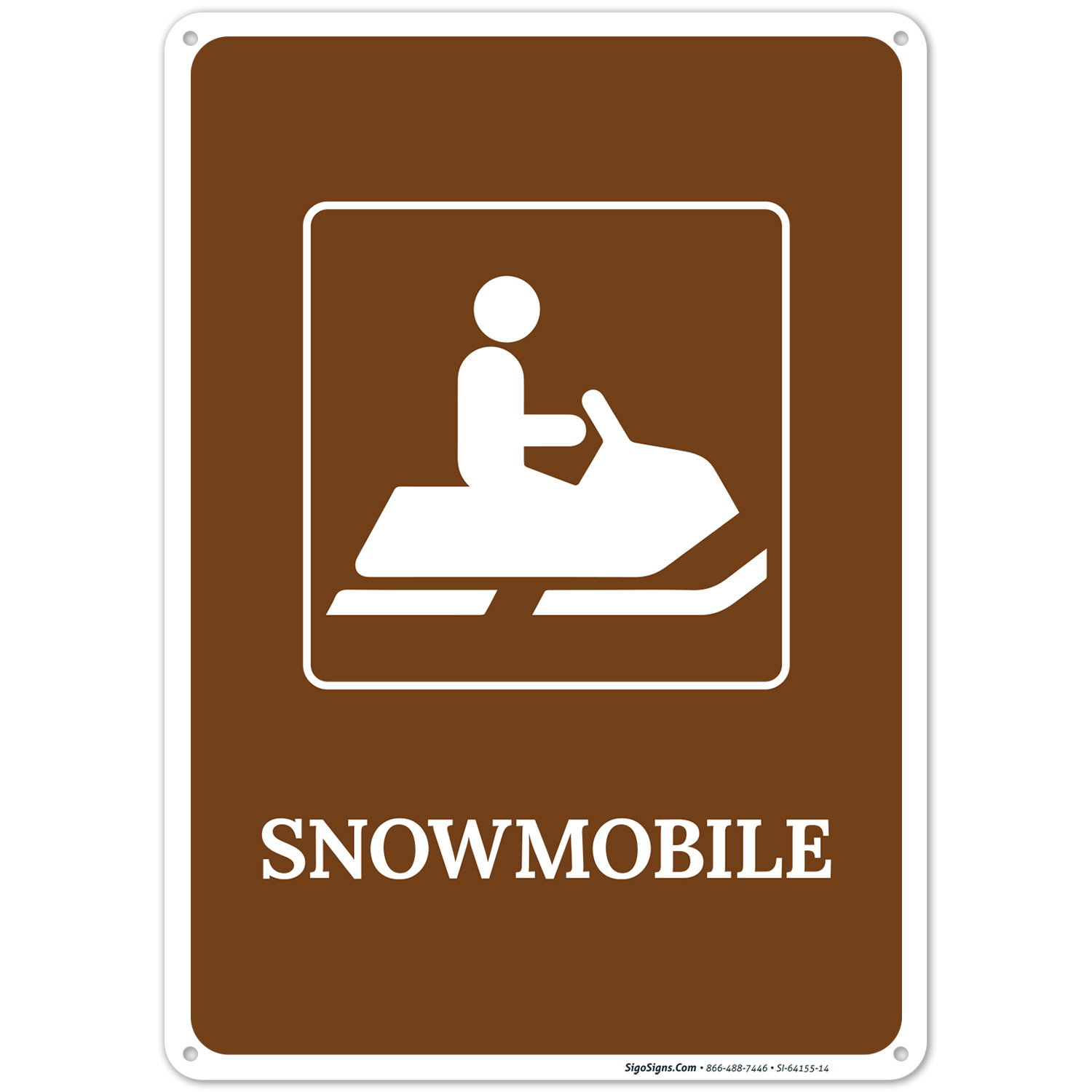 Snowmobile Sign