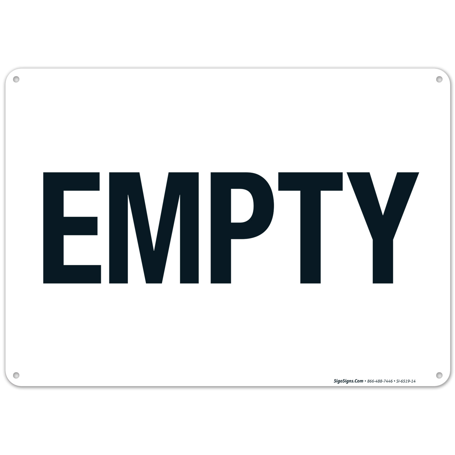 Empty Sign
