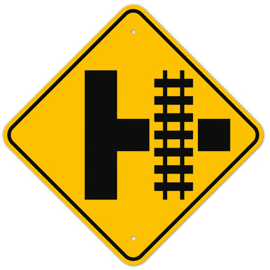 MUTCD Railway Right W10-3 Sign