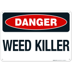 Danger Plant Destroyer Sign