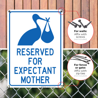 Reserved for Expectant Mother