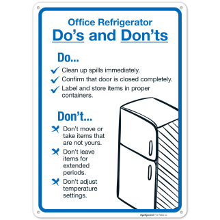 How to Keep an Office Refrigerator Clean