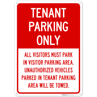 Tenant Parking Only Sign, (SI-77110) Tenant Parking Only Sign, (SI-77110)