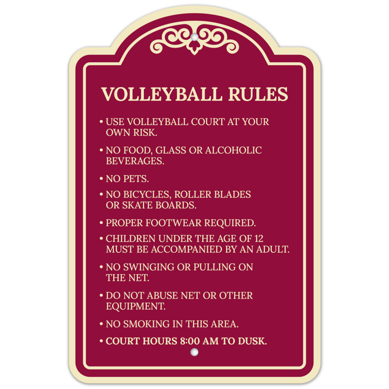 Volleyball instructions sales