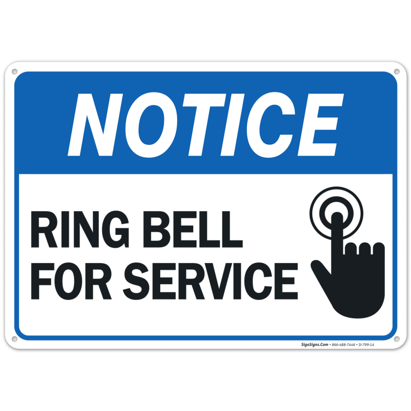 bell to ring for service
