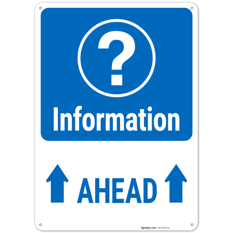 information-ahead-sign
