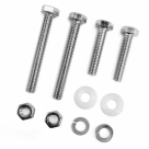 Sign Attachment Kit for Posts. Sizes 12x12 and up, 12x18 and up.  Bolts, Nuts, Zinc and Nylon Washers.