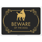 Beware Of The Dog Sign (SI-1197)