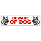 Beware Of Dog German Shepherd Sign
