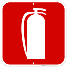 Fire Extinguisher Sign, (SI-2157)