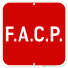 F.A.C.P. Sign
