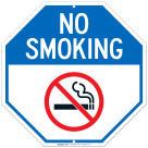 No Smoking Sign, (SI-22012)