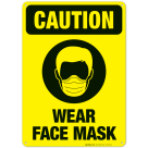 Please Wear Mask Sign