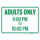 Adults Only Sign