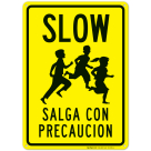 Slow Spanish Sign, Traffic Sign