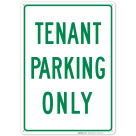 Tenant Parking Only Sign, (SI-41274)