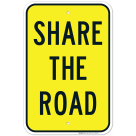 Share The Road Sign