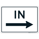 Right Arrow With In Sign
