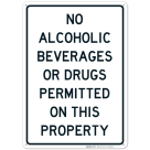 No Drugs Or Alcohol Sign