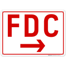 FDC Right Arrow Sign