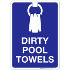 Dirty Pool Towels Pool Sign