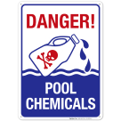 Pool Chemicals Pool Sign