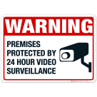 Video Surveillance Sign, CCTV Camera Warning Sign