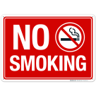 No Smoking Sign, No Smoking Metal Outdoor Sign