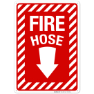 Fire Hose Sign, Fire Safety Sign, (SI-5663)