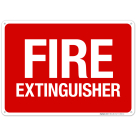 Fire extinguisher Sign, Fire Safety Sign, (SI-5686)