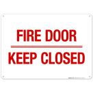 Fire Door Keep Closed Sign, Fire Safety Sign, (SI-5711)