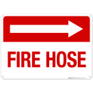 Fire Hose Sign, Fire Safety Sign, (SI-5732)