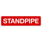 Standpipe Sign, Fire Safety Sign
